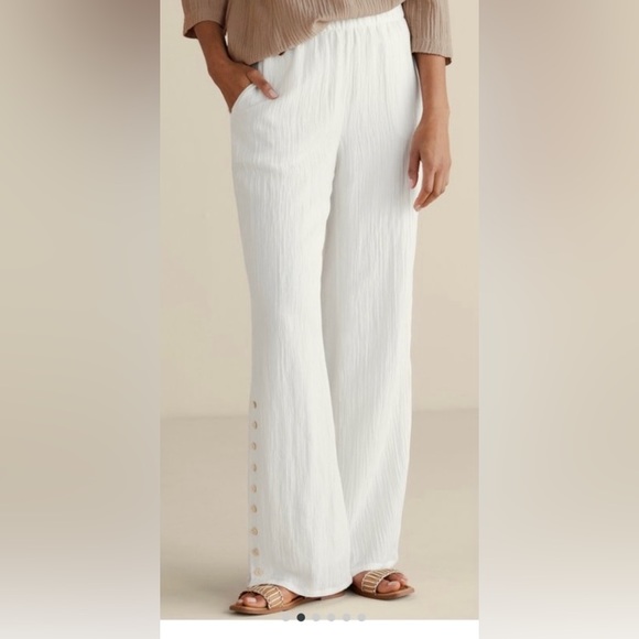 Nwt soft surroundings oceo wide leg gauze pants-3X - Picture 1 of 4
